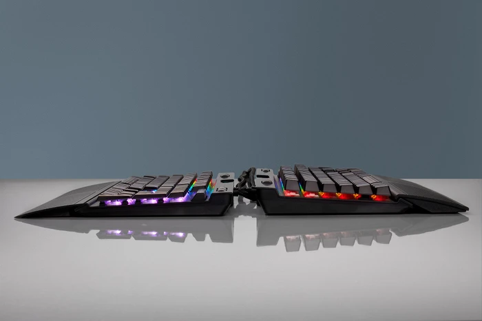 Corsair Gaming K70 RGB MK.2 Low Profile Rapidfire, MX LOW PROFILE RGB SPEED, USB, DE