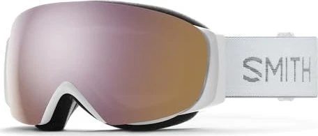 Smith I/O Mag S white chunky knit/chromapop everyday rose gold mirror (Damen)