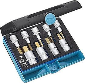 Hazet 986/9 Steckschlüsselsatz inkl. Werkzeugbox, 9-tlg.
