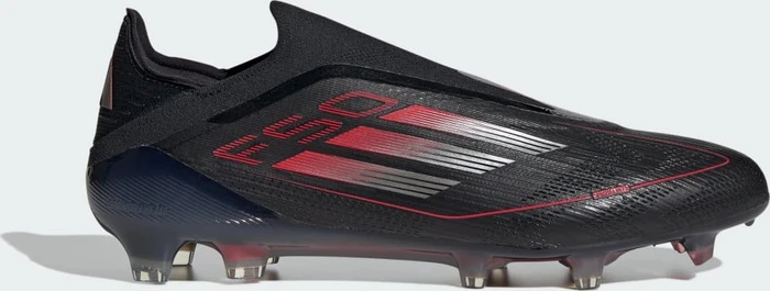 adidas F50 Elite Laceless FG core black/iron metallic/lucid red