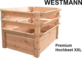 Westmann XL Hochbeet 124x91cm natur