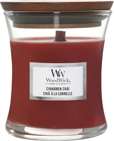 WoodWick Cinnamon Chai Duftkerze, 85g