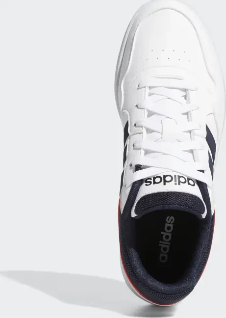 adidas Hoops 3.0 Low Classic Vintage cloud white/legend ink/vivid red