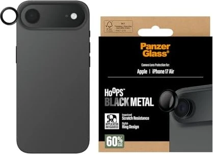 PanzerGlass Hoops Camera Lens Protector für Apple iPhone Air schwarz