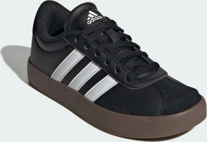 adidas VL Court 3.0 core black/cloud white/gum (Junior)