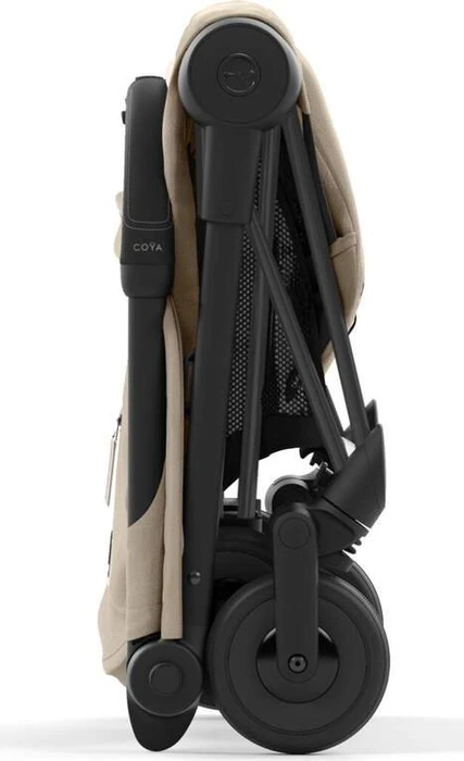 Cybex Coya Matte Black Frame cozy beige