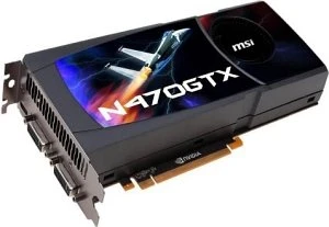 MSI GeForce GTX 470, N470GTX-M2D12, 1.25GB GDDR5, 2x DVI, Mini HDMI
