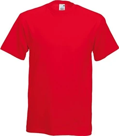 Fruit Of The Loom Original T-Shirt kurzarm rot