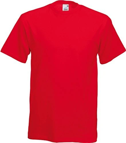 Fruit Of The Loom Original T-Shirt kurzarm rot