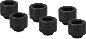 Thermal Grizzly DeltaMate Fitting HT14 14mm G1/4" schwarz, 6er-Pack