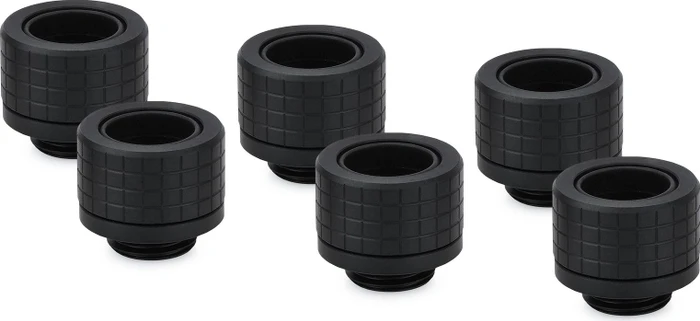 Thermal Grizzly DeltaMate Fitting HT14 14mm G1/4" schwarz, 6er-Pack