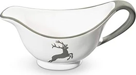 Gmundner Keramik Grauer Hirsch Sauciere