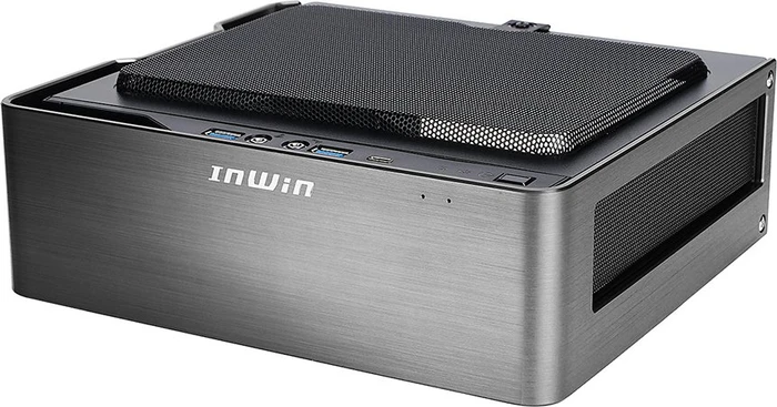 In Win Chopin Max Titanium Grey, Mini-ITX, 200W