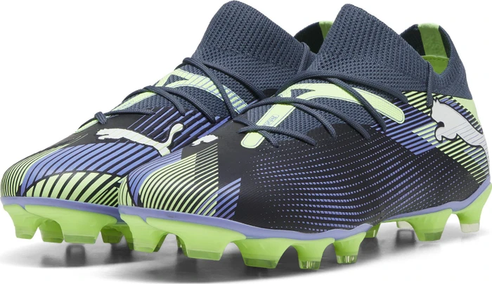 Puma Future 7 Match FG/AG gray skies/puma white/fizzy apple (Herren)