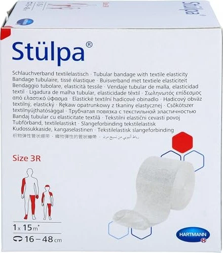Hartmann Stülpa Schlauchverband Größe 3, 8cm x 15m, 1 Stück