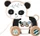 Eichhorn Nachziehtier Panda (100003806)