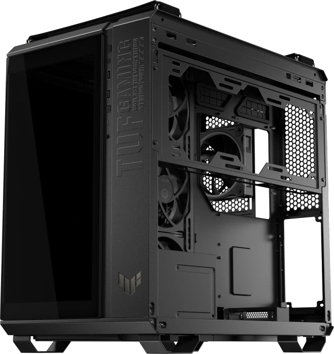 ASUS TUF Gaming GT502 Horizon TG ARGB Black, Glasfenster