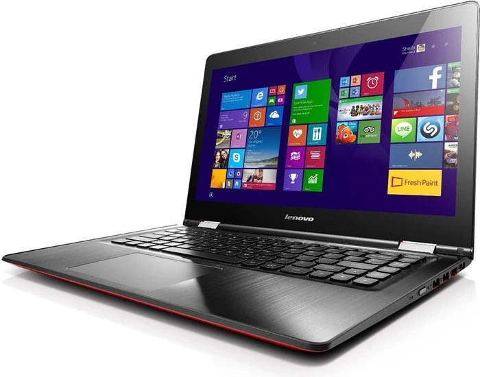 Lenovo Yoga 500-14IBD, rot, Pentium 3805U, 4GB RAM, 500GB HDD, DE