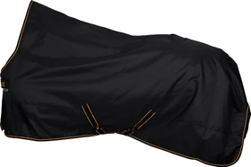 Kerbl Bucas Irish Turnout High Neck/50, Regendecke, 1.35m, 50g, black/gold