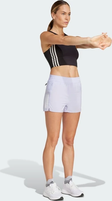 adidas Own The Run Laufhose kurz violet tone (Damen)
