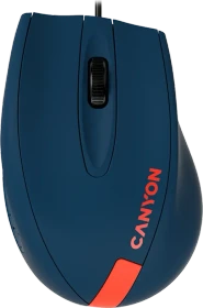 Canyon M-11 Wired Mouse, blau/rot, USB