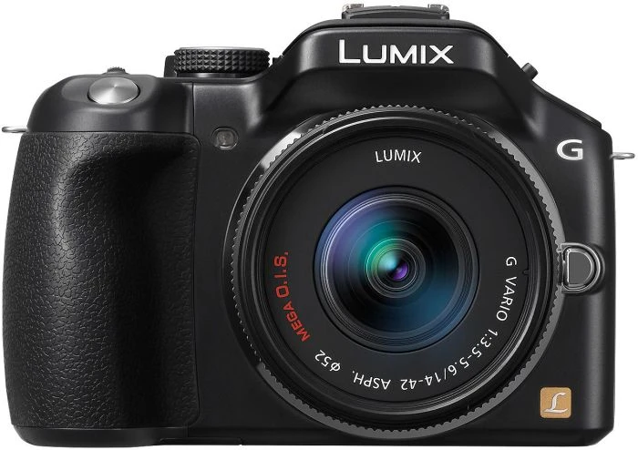 Panasonic Lumix DMC-G5 schwarz mit Objektiv Lumix G Vario 14-42mm 3.5-5.6 ASPH OIS