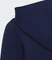 adidas Essentials Linear Logo Kapuze Hoodie dark blue/semi coral fusion (Junior) Vorschaubild