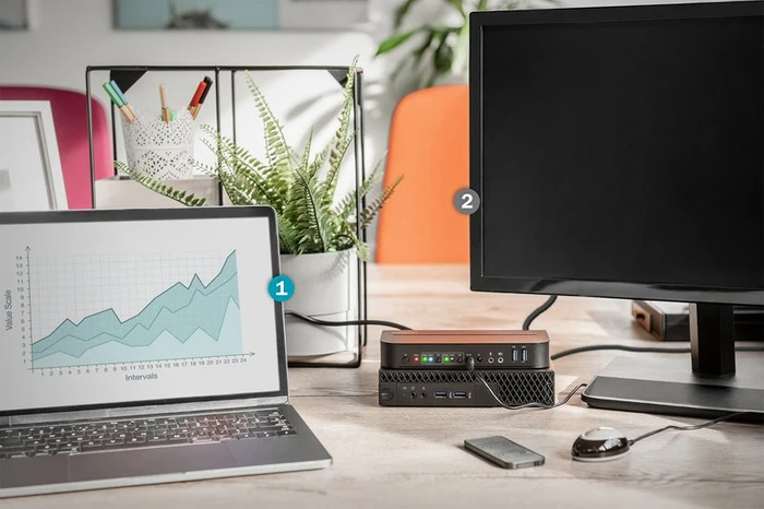 Digitus 4K 60Hz DisplayPort/USB KVM-Switch, 2-port