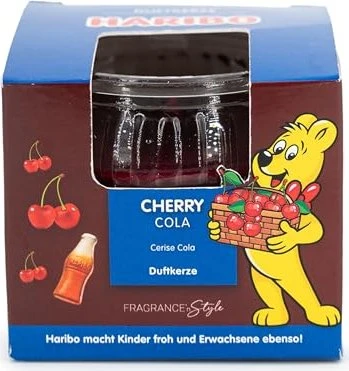 Haribo Cherry Cola Duftkerze, 85g