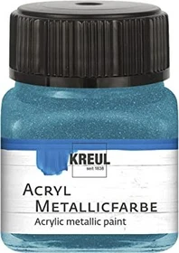 Kreul Acryl Metallicfarbe, petrol, 20ml