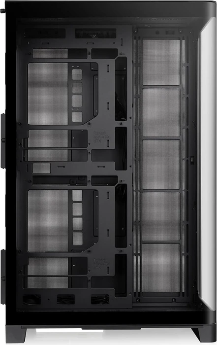 Thermaltake CAPO X Dual System Black, Glasfenster