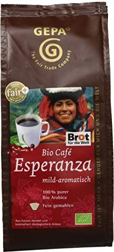 Gepa Bio Café Esperanza Kaffeepulver, 250g