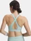Under Armour Armour Mid Crossback Sport-BH refresh mint/white (Damen) Vorschaubild