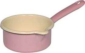 Riess Pastell Stielkasserolle 12cm 500ml rosa