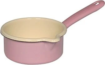 Riess Pastell Stielkasserolle 12cm 500ml rosa