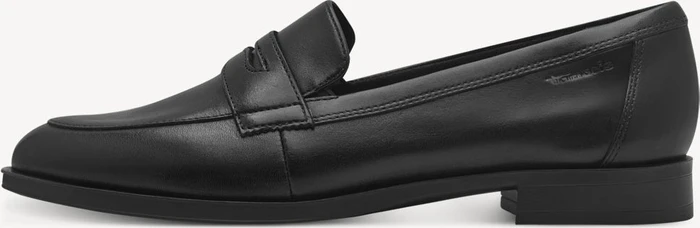 Tamaris Lederslipper schwarz (Damen)