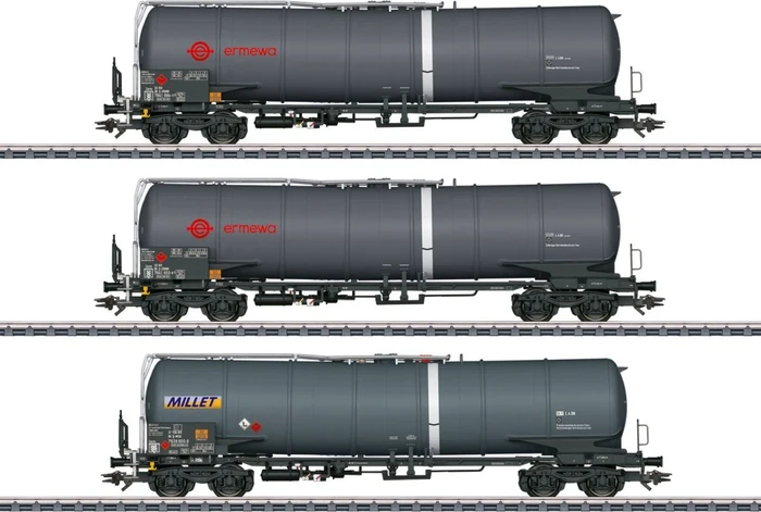 Märklin - Spur H0 Güterwagen - Kesselwagen-Set Zacns