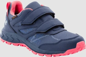 Jack Wolfskin Woodland Texapore Low VC dark blue/rose (Junior)