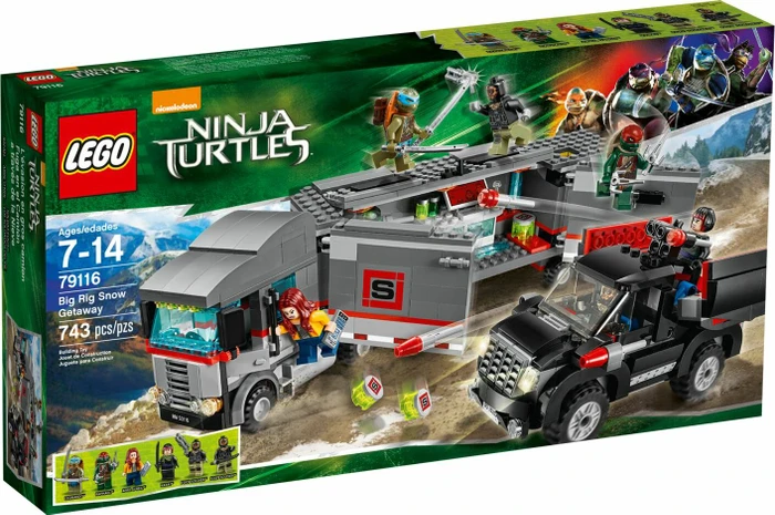 LEGO Teenage Mutant Ninja Turtles - Flucht mit dem Sattelzug