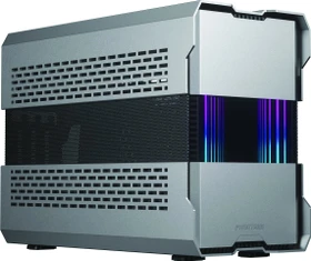 Phanteks Evolv Shift XT, silber, Mini-ITX