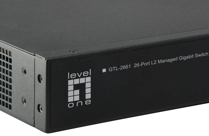 LevelOne GTL Kilby Rackmount Gigabit Managed Switch, 24x RJ-45, 2x SFP+