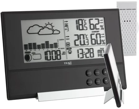 TFA Dostmann Pure Plus Funkwetterstation, digital