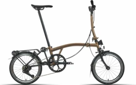 Brompton P-Line Explore bronze sky metallic