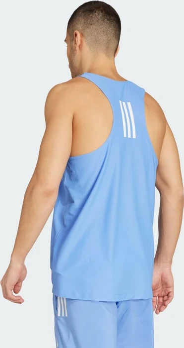 adidas Own The Run Laufshirt ärmellos blue fusion (Herren)
