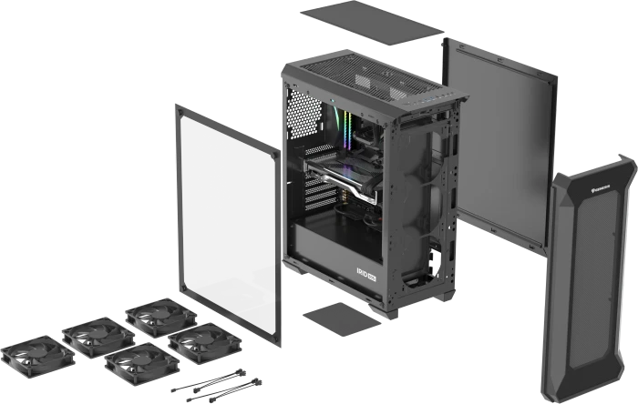 Genesis Irid 505F, Glasfenster