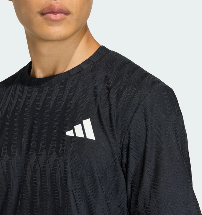 adidas Tennis Climacool+ Airchill Freelift Funktionsshirt kurzarm schwarz (Herren)
