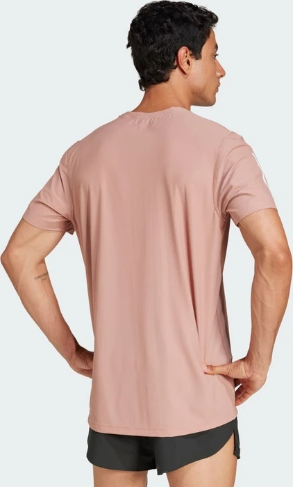 adidas Own the Run Laufshirt kurzarm warm clay (Herren)