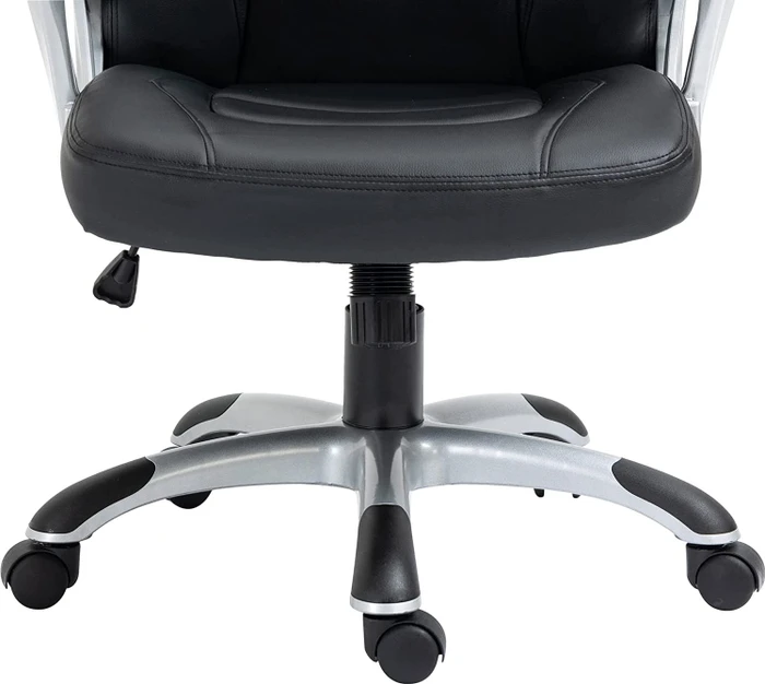 CLP Foxton Kunstleder Gamingstuhl, schwarz