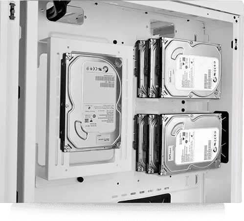 Thermaltake CTE C700 TG ARGB Snow, weiß, Glasfenster