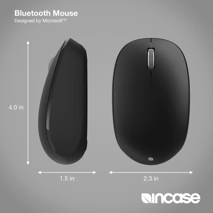 Incase Bluetooth Mouse Black, schwarz, Bluetooth